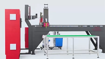 Mesin Gasket Foam FIP SJ-503 (5-30mm)