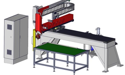 Mesin Gasket Poliuretan Foam-in-Place