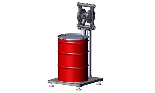Sistem Dispenser Drum 55-Galon/5-Galon Ember Otomatis (Komponen B)
