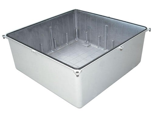 Gasket sealing pada cover lampu persegi