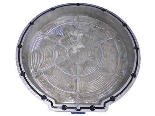 Gasket sealing pada cover lampu tahan ledakan