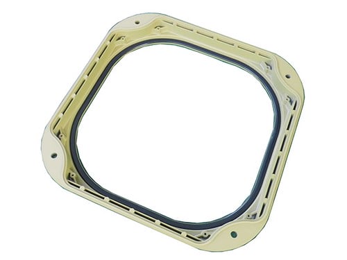 Gasket sealing pada lampu tahan ledakan