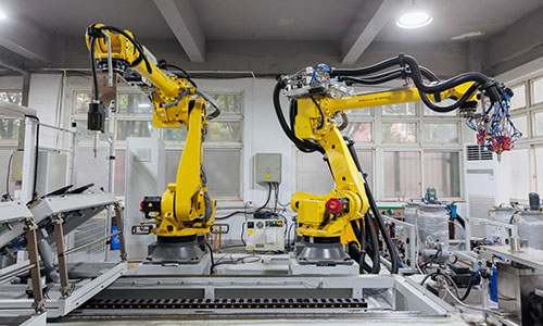Sistem FIPFG dengan Pretreatment Plasma dan Robot Ganda
